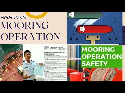 MOORING OPERATION: PRIOR TO DO, PPE, DOS and DONT'S during operation