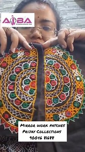 #AIBA #bossnet #PriJay #embroidery #patches #mirrorwork #neckyoke #yokes #laces #borders #Ajrakh #handmadewithlove #handmade #handwork #kutchiwork #ahirwork #AjrakhHandblock #SupportsmallArtistians #SupportLocal Hello Everyone !!! This is Palak Chauhan Rathore from Mumbai, the founder of PriJay Collections. PriJay is exploring the world of Embroidary & Mirror work and Modal Silk & Mashru Silk fabrics. Today we are showcasing embroidery with mirror work patches, laces, borders and many more... Fo