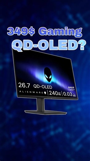 The Best Budget OLED just dropped : Dell Alienware Gaming Monitor