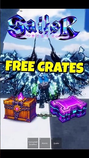 GET FREE AURA CRATES NOW 🏴‍☠️ SAILOR PIECE NEW CODES! #sailorpiececodes #sailorpiece