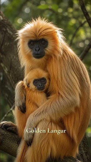 This Golden Monkey Exists Only in India 😳 | Golden Langur Assam