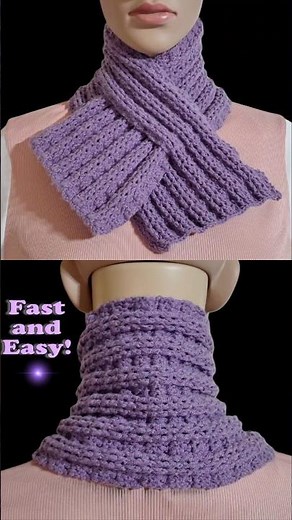 CROCHET NECK WARMER