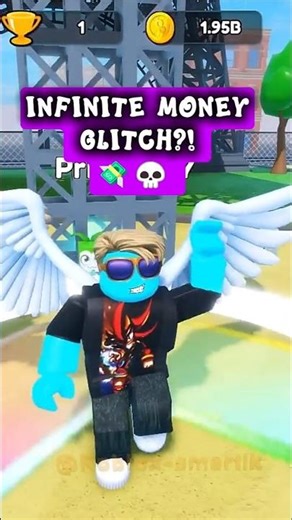Bro shows the INFINITE MONEY glitch 💸💀 #moneyglitch #robloxhack #rich