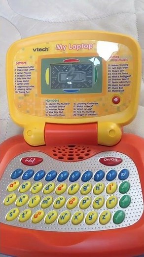 vtech my laptop tote & go laptop uk on low batteries #shorts