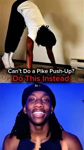 PIKE PUSH-UP TOO HARD? TRY THIS