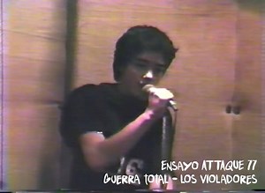 Attaque 77 - Guerra Total (Ensayo 1988) | Invasion Punk