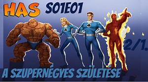 Fantastic Four (1994) | S01E01 - "A szupernégyes születése 1/2."