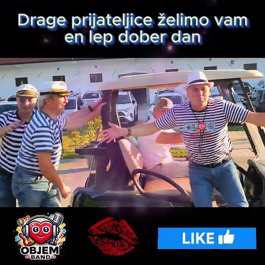 DOBRO JUTRO DOBER DAN | Objem vas ma rad