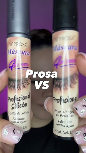 Comparativa de Máscaras de Pestañas Prosa en Acción