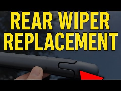 Chevy Traverse Rear Wiper Blade Replacement (2-Minute DIY)