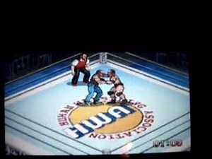 PSP running Fire Pro Wrestling G PSX (2 of 3)