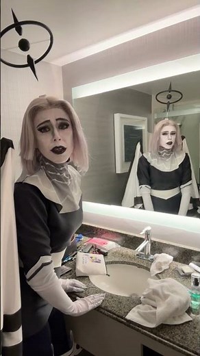 Lute - Anxiety …… it think she is hallucinating again…. Hazbin hotel