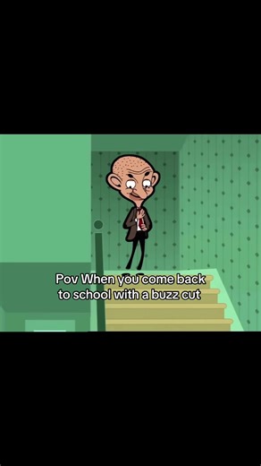 Everyone starts laughing #buzzcut#funny