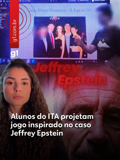 São José dos Campos (SP) - Alunos do curso de engenharia da computação do Instituto Tecnológico de Aeronáutica (ITA) apresentaram em sala de aula um projeto de jogo de computador baseado no caso Epstein. No jogo, a vítima é uma personagem de 15 anos, sequestrada e mantida numa ilha por seis homens e que precisa tentar fugir. O caso aconteceu no instituto em uma aula na manhã desta quarta-feira (11). Um grupo, formado apenas por homens, apresentou o jogo que fazia referência ao caso Jeffrey Epste