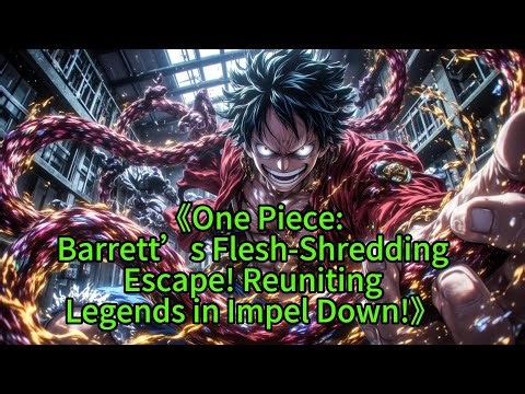 《One Piece:Barrett’s Flesh-ShreddingEscape! ReunitingLegends in Impel Down!》
