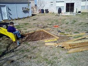 How to install landscaping timbers