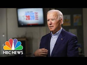 Full Biden: I Would Be 'Most Progressive' President In History | Meet The Press | NBC News