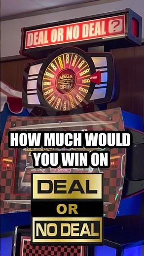 💰💵 DEAL OR NO DEAL?!! #dealornodeal #arcade #arcadegame #arcadegames #howiemandel #noeledmonds
