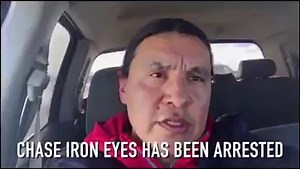 1M views · 22K shares | BREAKING: CHASE IRON EYES ARRESTED AND BEING...