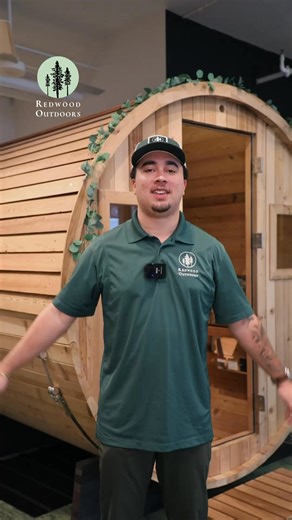 Rain or snow, your sauna is always ready. Here’s why Redwood Outdoors stands apart. | Redwood Outdoors