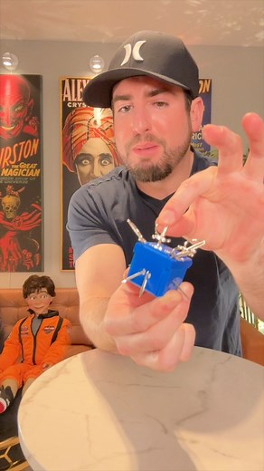 12K views · 21 reactions | Sword Box Puzzle ⚠️ DIFFICULTY LEVEL 3 ⚠️ - #magic #magician #challenge #illusion #puzzle | andre.armenante | Facebook