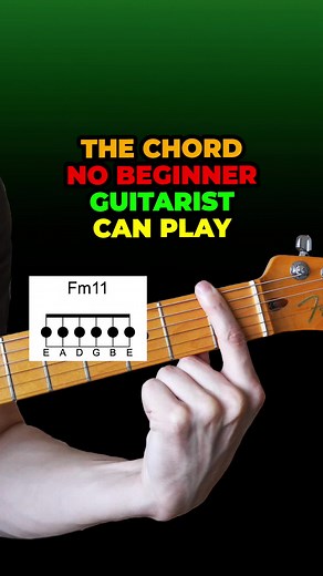 One Chord No Beginner Guitarists Can Play | 52 Week Guitar Player Enrollment
