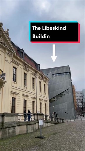 The Libeskind Building #MuseenEntdecken #JewishMuseumBerlin #MuseumsOfTiktok