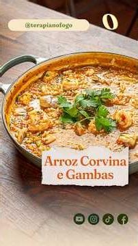 Arroz de Corvina e Camarão – O caldo faz TODA a diferença