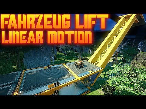 FAHRZEUG LIFT MOD in Satisfactory Deutsch German Gameplay