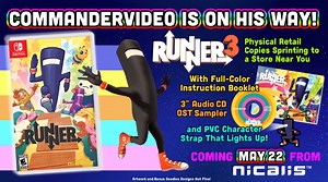 Runner 3: il titolo è in arrivo il 22 maggio sull'eShop di Nintendo Switch