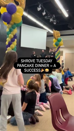 🥞 At our Shrove Tuesday pancake dinner, our clergy put on quite a show. Watch to the end to see who wins! We’re grateful for fun traditions like these, as we prepare our hearts for the Lenten season. | Christ Church Plano