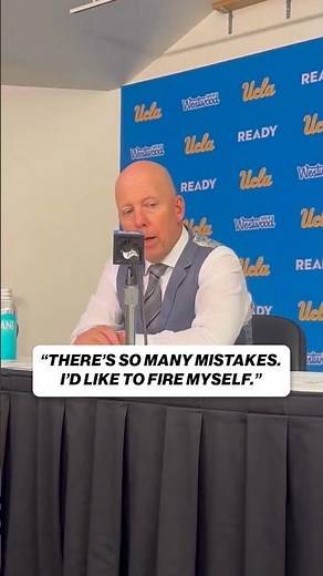 Mick Cronin wasn’t happy with what he saw from his Bruins 😤🏀 #UCLA