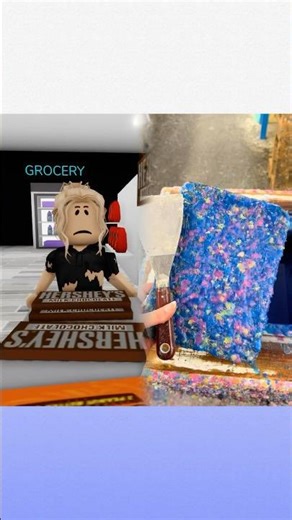 بائعة تساعد طفلة فقيرة