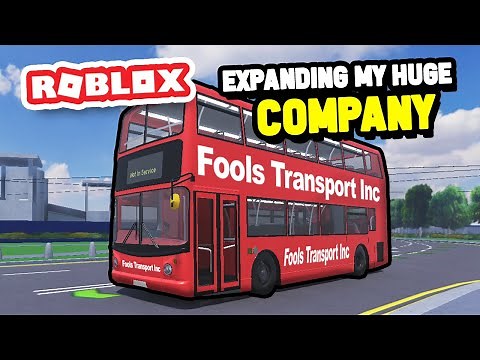 Expanding My HUGE BUS COMPANY in Roblox Croydon: The London Transport Game