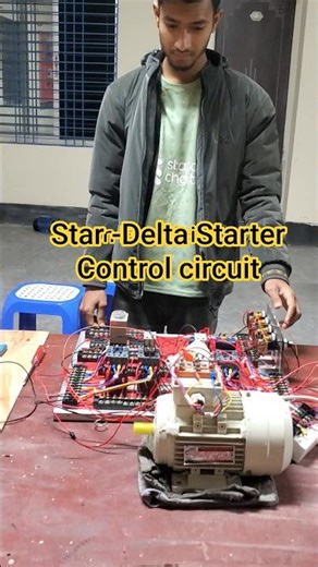 Star -Delta Starter Control circuit board #electrical #industrialelectrician #limon #shortsviral