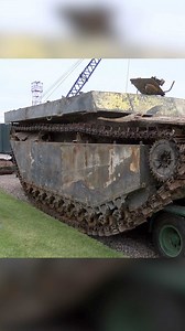 Buried in the Lincolnshire countryside - this landing craft is now cleaned up and is attracting some famous faces Al Murray | BBC East Yorkshire