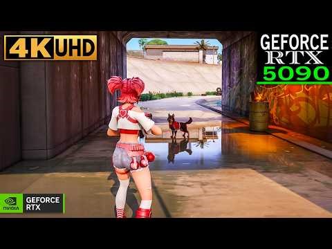 Fortnite Esme Skin Gameplay | RTX 5090 ( 4K Max Settings + RTX ON )