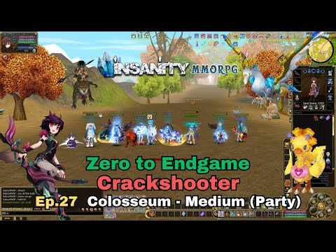 Insanity FlyFF - ZTE Crackshooter Series Ep.27 - Colosseum - Medium (Party)