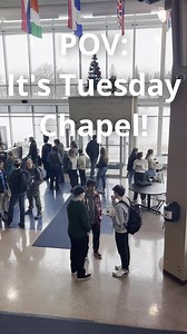 Point of View of Tuesday Chapel! If wanted to join us online, we now have a user friendly page on our website for streaming our chapels, check it out! | Prairie College