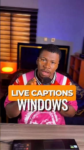 How to activate live captions on windows pc #tech #techtips #pc #windows #laptop #computer