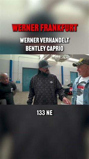 YouTube: Werner Frankfurt | Werner verhandelt Bentley Cabrio 👀