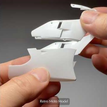 Painting & Decal on NSR500 ’84 Fairing (Tamiya 1/12 Model)