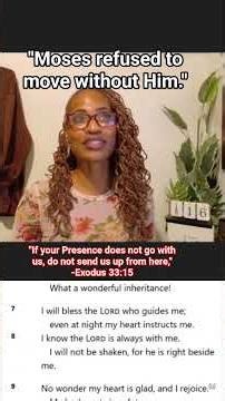 Unshakable When God Is Beside You #thescroll #wisdom #ps16 #winning #presenceofgod #protection #win