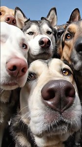 Close-Up View of Adorable Dogs 🐶💗📸