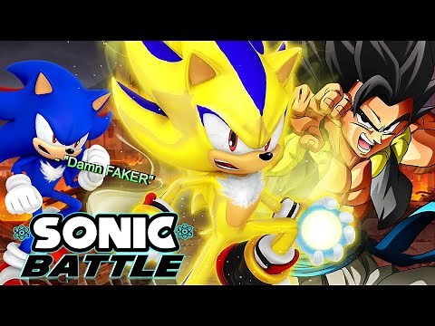 THE NEW ULTIMATE Sonic & Shadow FUSION IS HERE.. | Sonic Battle MUGEN