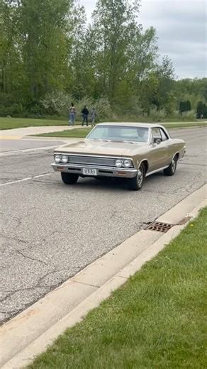 Classic Chevrolet Leaving Back to the bricks car show! #car #classic #musclecar #chevrolet