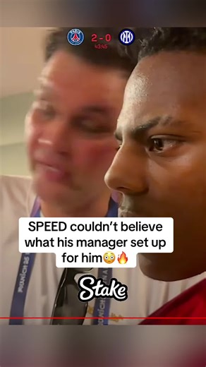 Speed's Unbelievable Surprise from His Manager