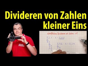Dividing numbers less than one 0.025:5= | Lehrerschmidt