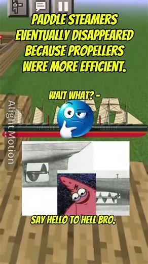 paddle steamers #minecraftrants