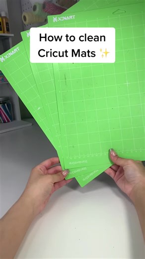 DIY Cricut Mat Cleaning Hack with $1 Spray | Crafters Must See!